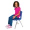 Bouncybands Antimicrobial Little Wiggle Seat Sensory Cushion, Blue 10.75in. MB27BUWS - alternate 6